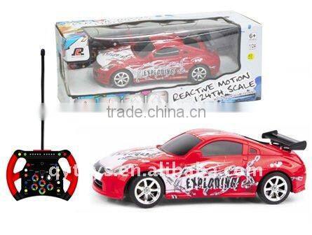 HOT!!1:24 4CH mini graffiti car for kids car toys from shantou toys