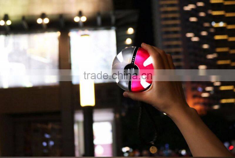 2016 new design wholesale pekacu Pokemon ball power bank charging battery pokemon 10000mAh power bank pekacu charger