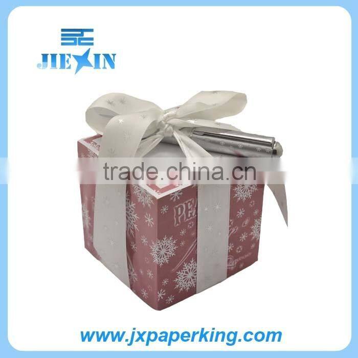 Advertising Memo Cube for Promotional Gift with Custom Logo Print Sticky Notes Block Post Notes