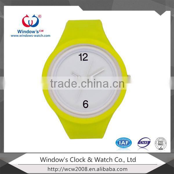 changeable face watch silicone jelly watch