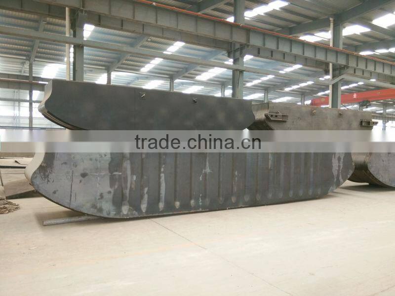 amphibious excavator pontoon