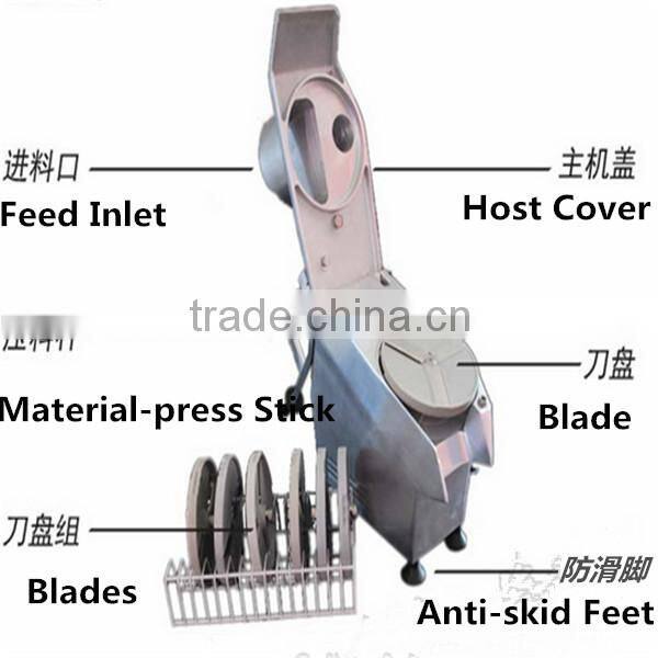 Fully automatic spherical industrial vegetable slicer