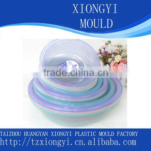 custom EU standard plastic injection basin mold manufacturer
