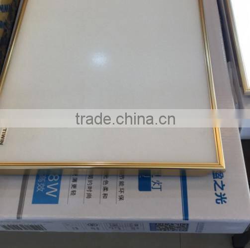 18W cool white 300*600 kitchen gold ceiling LED panel lighting