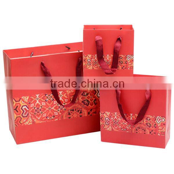 China Ethnic Red Paper Gift Bag