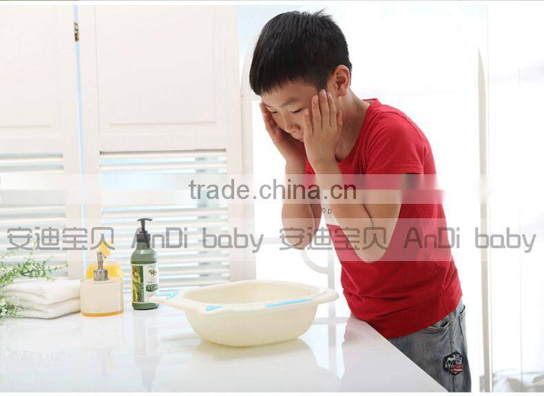 Hot selling! Eco-friendly New PP lovely cow basin plastic child basin