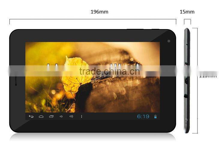New Launch 7 Inch Dual-Core Tablet Pc With Gsm Support Supports Adobe Flash 11.1