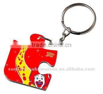 Sublimation Polymer keychain puzzle