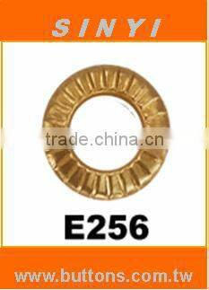 Pattern Shape Eyelet (Grommet), Round Shape Eyelet with many lines