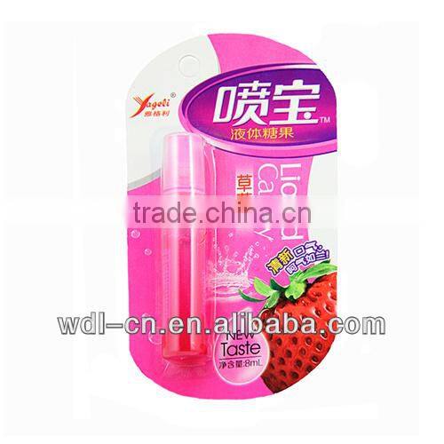 Yummy liquid candy by advanced production line fresh spray