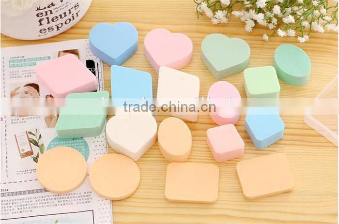 Best Selling Products Heart Beauty Sponge Blender Non Latex Foundation Makeup Puffs for Girls