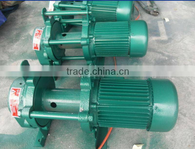 KCD type wire rope electric crane hoist for construction