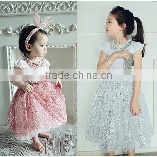 High Quality Cotton Lining Tulle Layered Flower Girl Dress