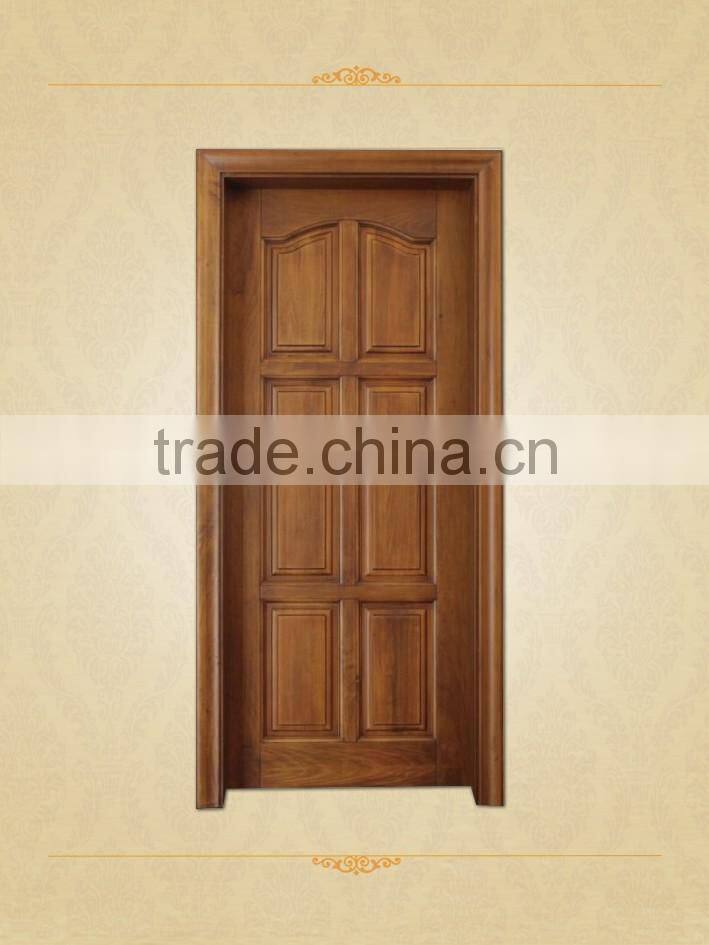 Brown Simple Design Wooden Door