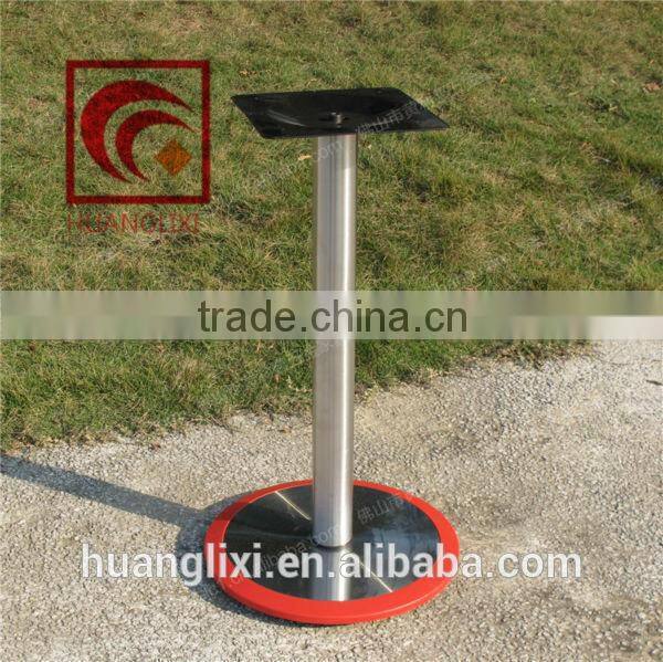 Round metal table base, stainless steel table legs, table footings,wholesale acrylic furniture legs,heavy duty table base