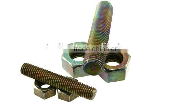 fastenal stud bolt b7 nut 2h zinc plated stud bolts