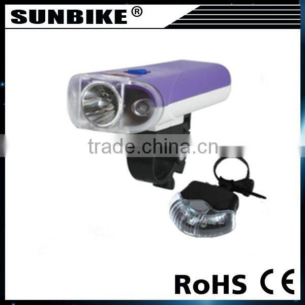 Great brightness factory direct sale nice well Cree Led bike light set