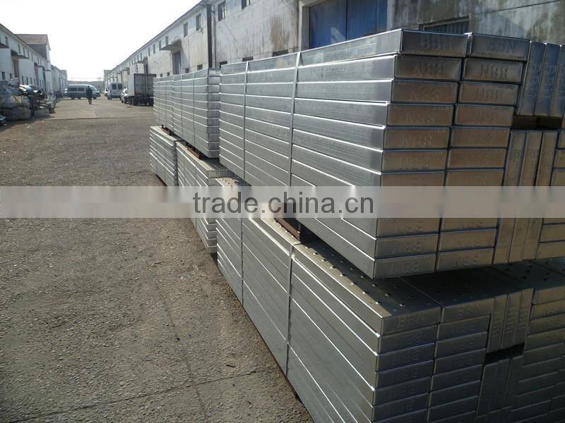 Building scaffolding 1.2mm thickness metal plank for sale