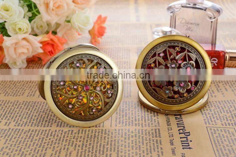 Carved Russian Cosmetic Mirrors