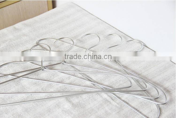 Luxury Aluminum Tops Hanger ,Strong Metal Clothes Hanger