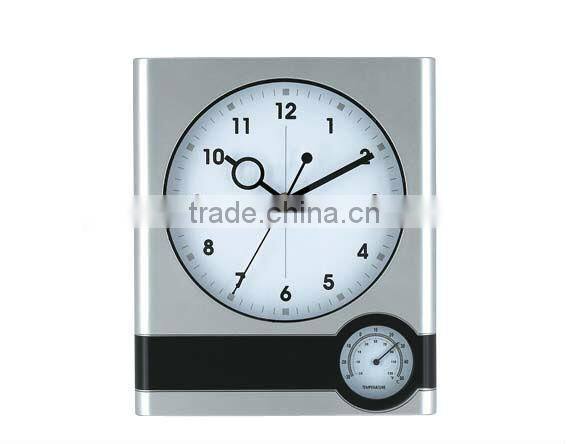YZ-8943 YINGZI NEW CLOCKS Weather Station Wall Clock With Temperature