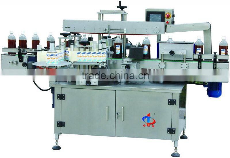 Automatic Self-adhesive Square Bottle Labeling Machine With PLC Programmable Control