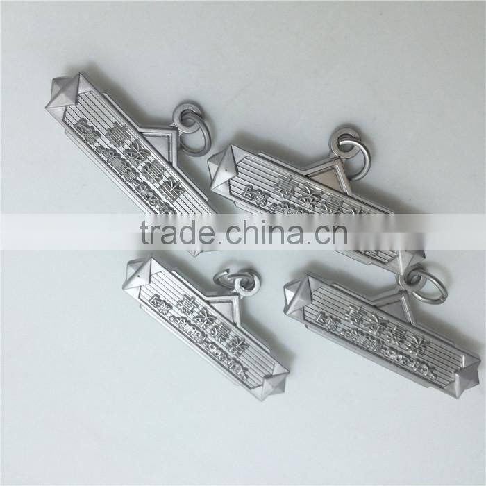 custom made zinc alloy metal name tag custom metal jewelry tags