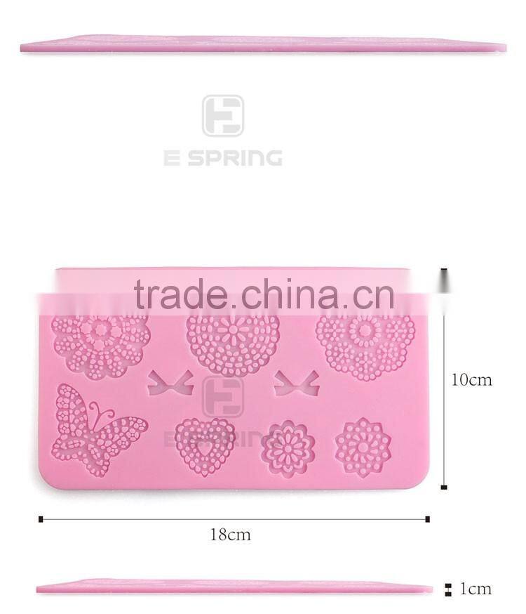 Lace Embossing DIY Cake Fondant Decorating Mold Premium Silicone Lace Molds