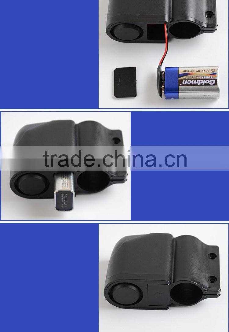 New Arrival battery operated wireless bicycle remote anti theft alarm