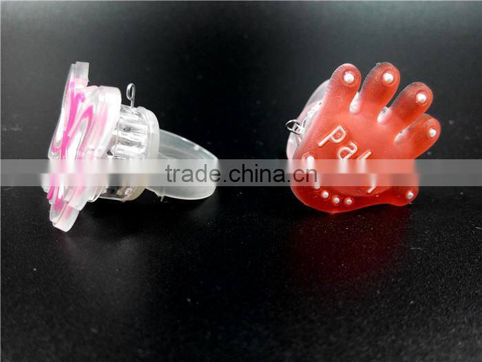 Cat/ Butterfly/ Hand Design Decoration & Celebration Soft PVC LED Party Rings