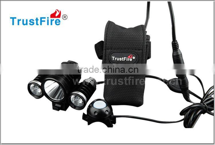 TrustFire D003 led bicycle light using Cree xml t6 led bike light, led headlamp for military with CE,FCC