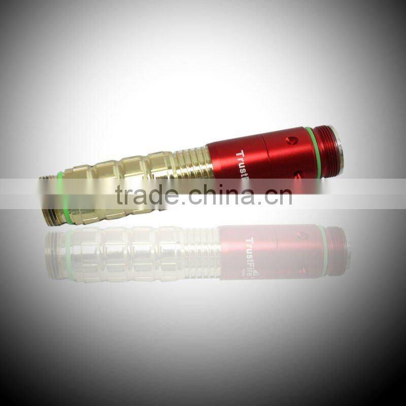 TrustFire hot sale TR-Y2 for identification jade 139lm CREE XR-E yellow led jewelry light(1*18650)