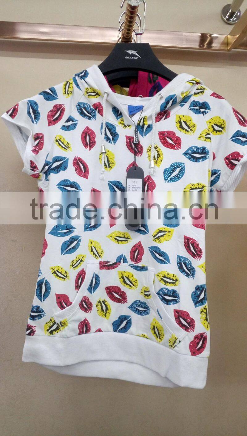 bulk painting wholesale grils t-shirt with various style