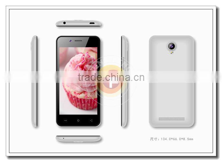 OEM 4.5"Screen Quad Core MTK6735P 4G 3G CDMA GSM Dual Sim Smart Mobile Phone Z8