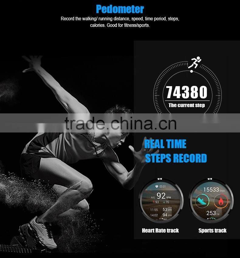 Original A11 1.22'' full round screen Heart Rate Smart Watch MTK2502 BT4.0 Smartwatch for smart phone Intelligent Watch