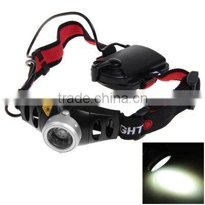 310 Lumen 2 Modes Mini Zoom LED Headlight Zoom Headlamp