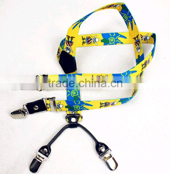 2014 Y-Back one inch Wide Fashion carton kid Suspenders Wholesale