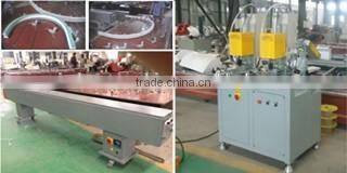 PVC window single head welding machine for vinyl profiles