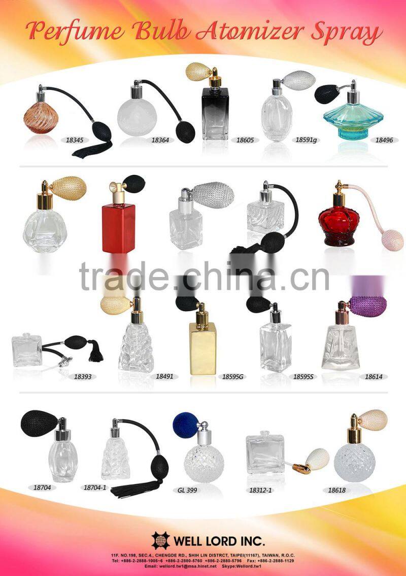 Classic custom made perfume spray glass bottle smart collection