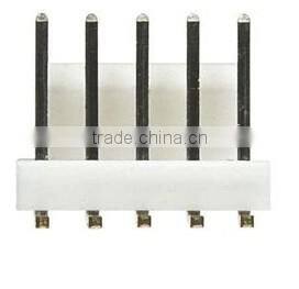 2.54mm pitch PCB wire to board connector TE 5P MAT100 HDR ASSY SQ connector 640457-5 right angle header 5 pin through hole