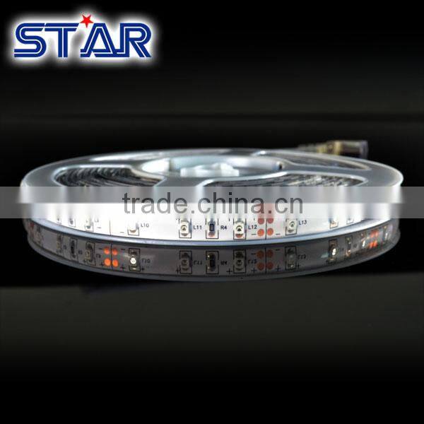 Ruban LED Multicolore 5050 RGB DC12V 60led/m IP65waterproof