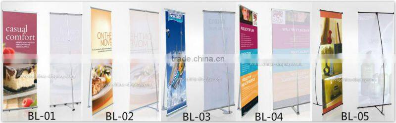 L Banner Stand Poster Stand Free Standing Display