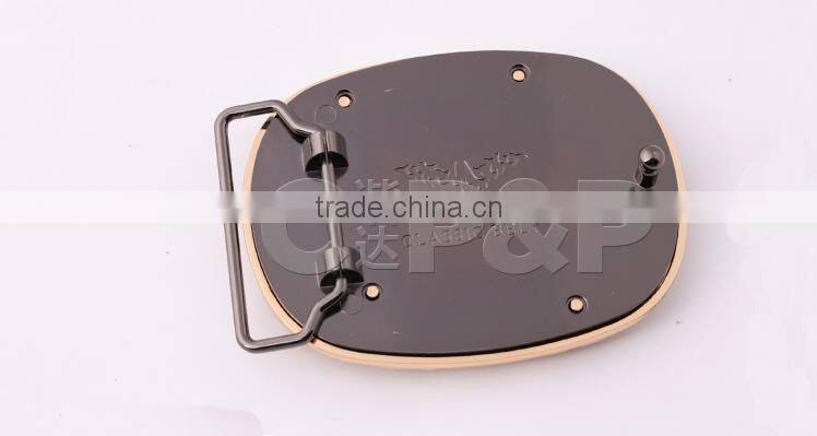 Fashion clothes decoration metal anti-allergy belt buckle for belt