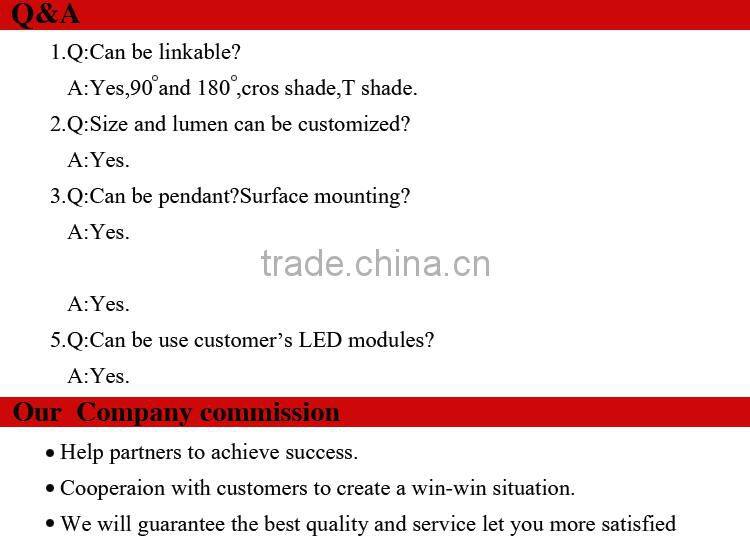 Office Light Fixtures with SMD 2835