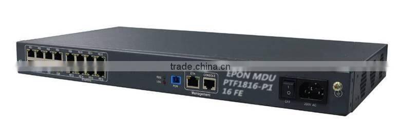 GEPON MDU PTF1816 16FE+16POTS