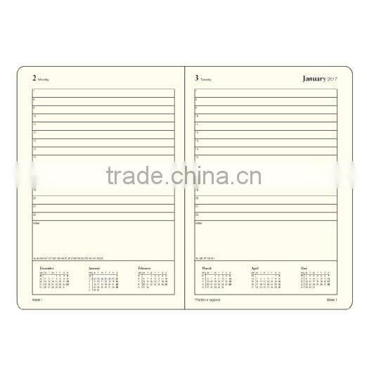 2017 diary hot selling