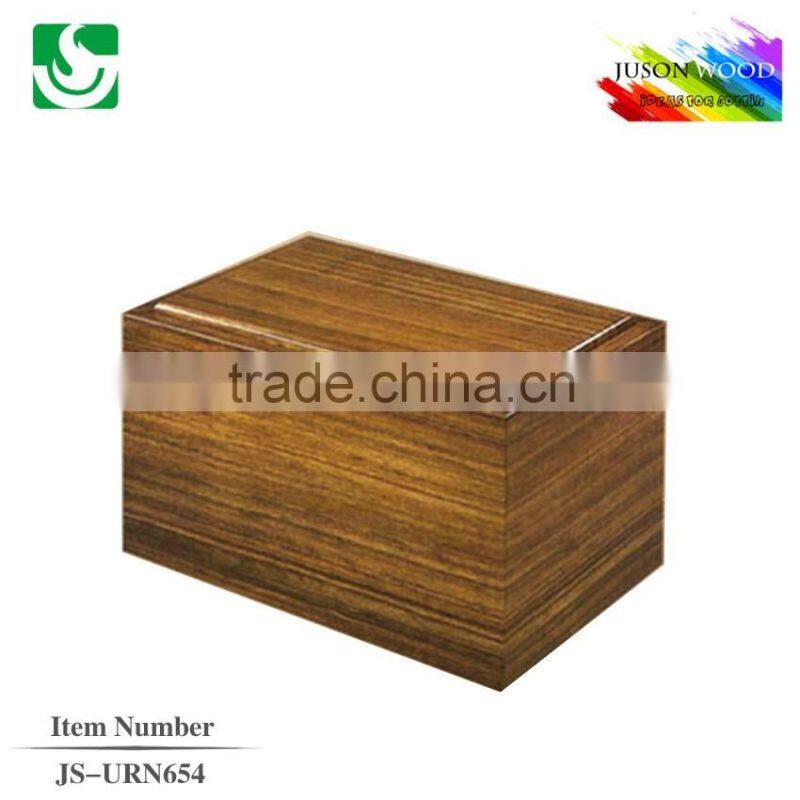 JS-URN654 solid wood adult urns with good quality