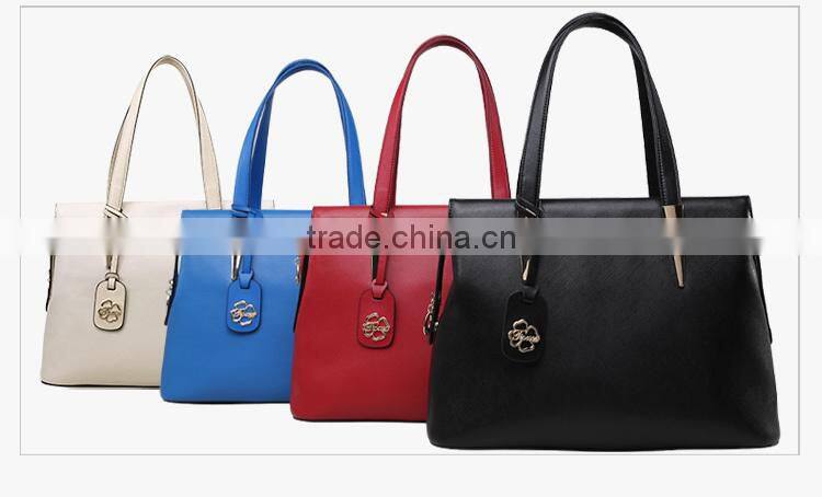 2015 fashion pu leather bag ladies handbag shoulder bags
