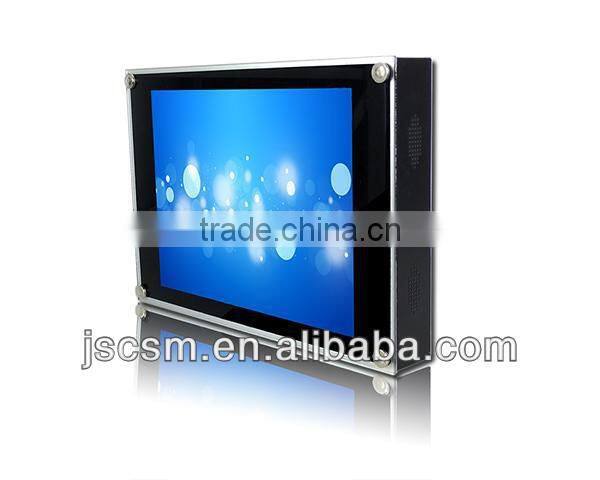 Hot selling 32inch wall mount WIFI/ 3G advertising player lcd ad display for hotel