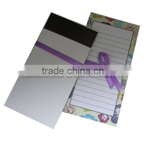 fridge magnet notepad for customized